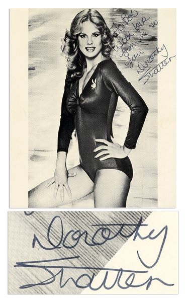Dorothy Stratten Signed Playboy Photo